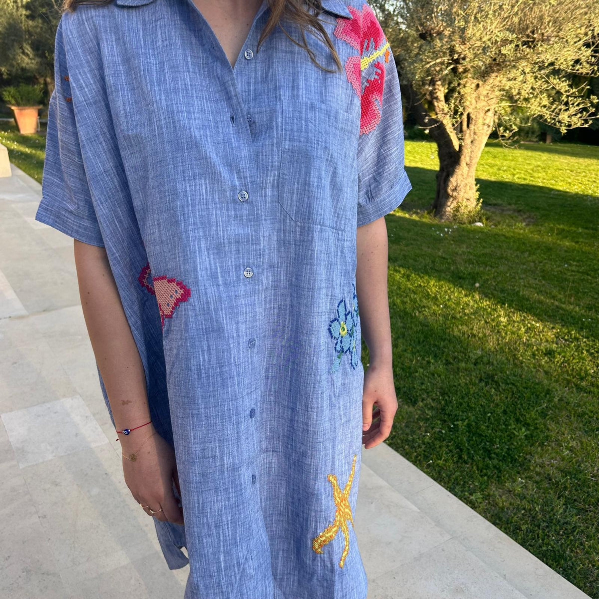 Vêtements bohèmes style méditerranéen femme - L'Atelier Blanc