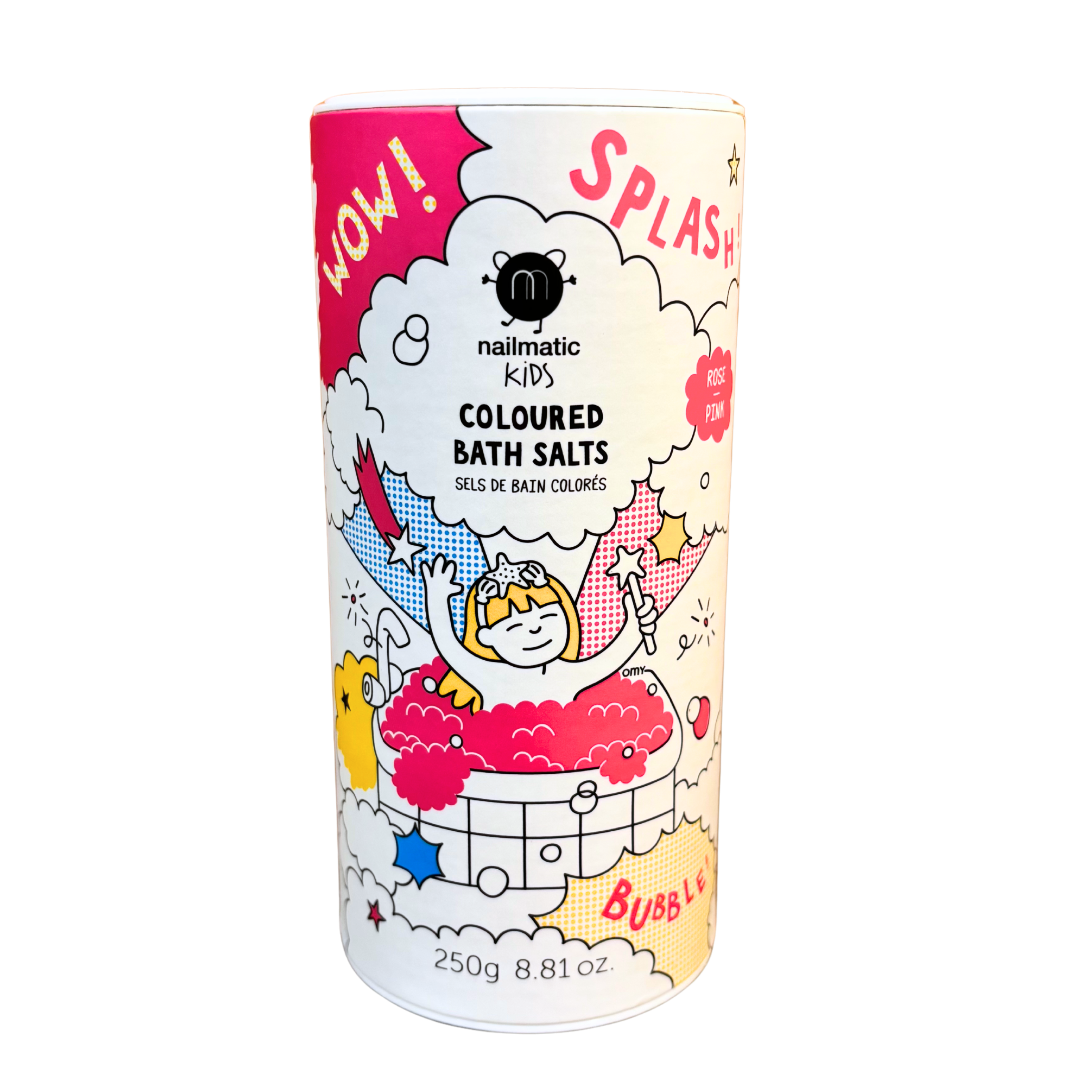 Sels de bain colorés - Rose