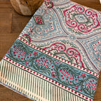 Nappe imprimé au block-print - Madame de Sévigné
