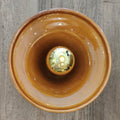 Glazed ceramic wall light - Honey