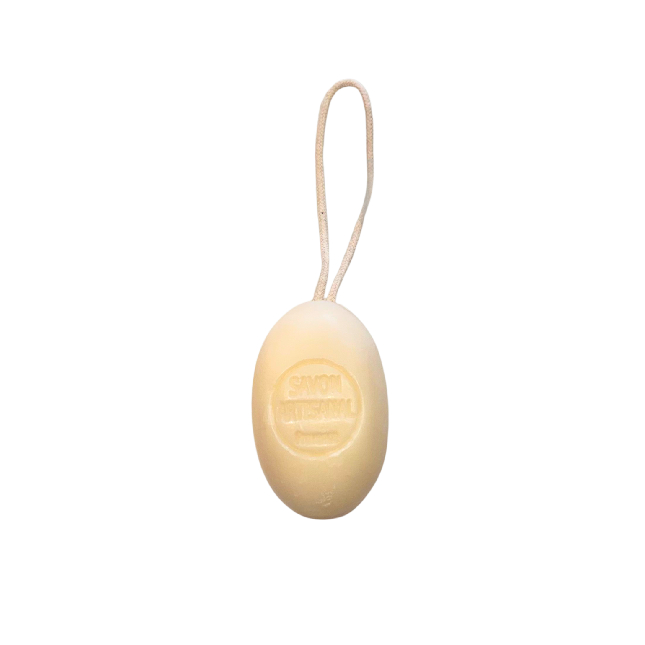 Savon au lait de chèvre sur corde