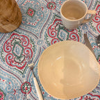 Nappe imprimé au block-print - Madame de Sévigné