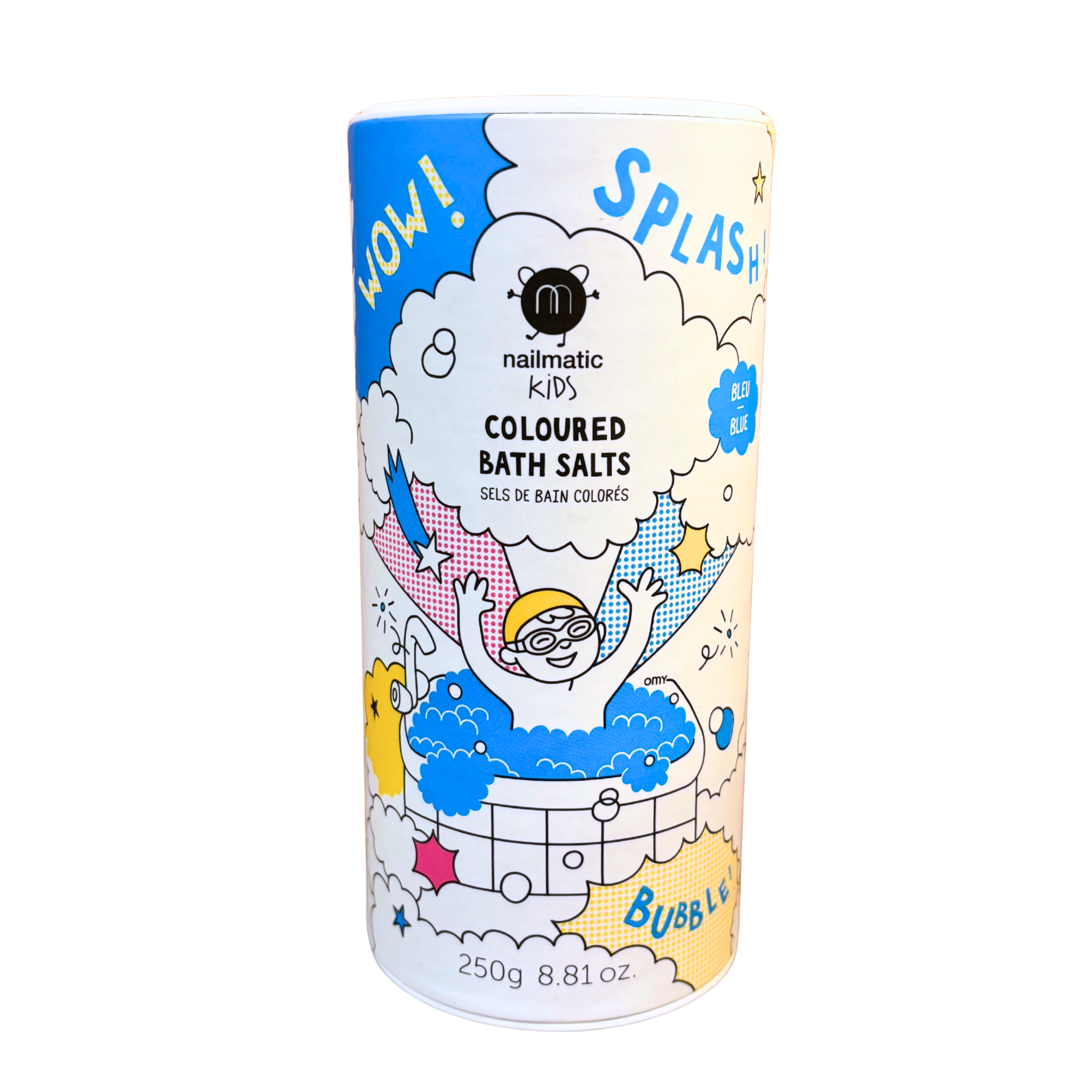 Sels de bain colorés - Bleu