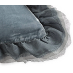 Coussin Séraphine bleu