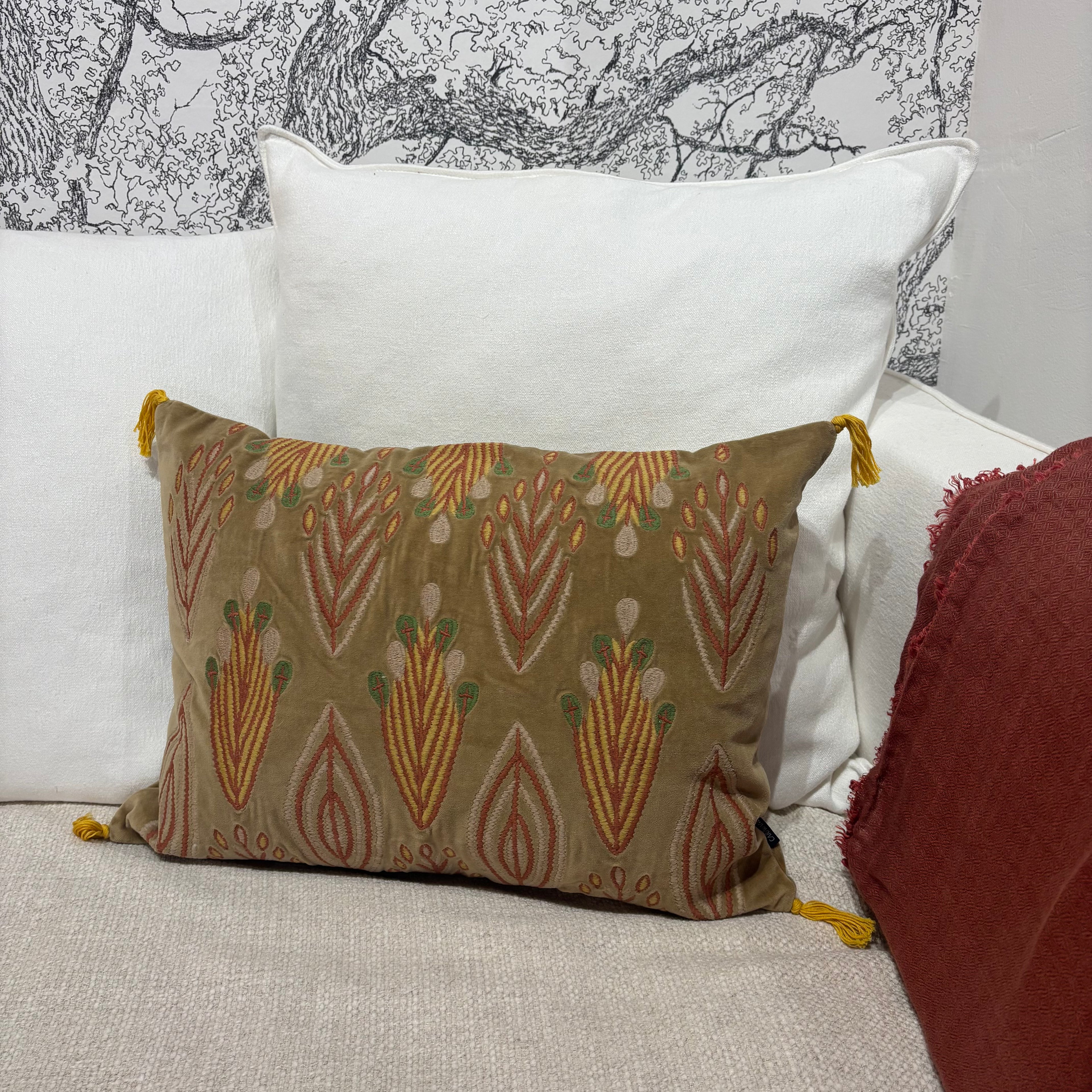 Coussin Patta - Kaki