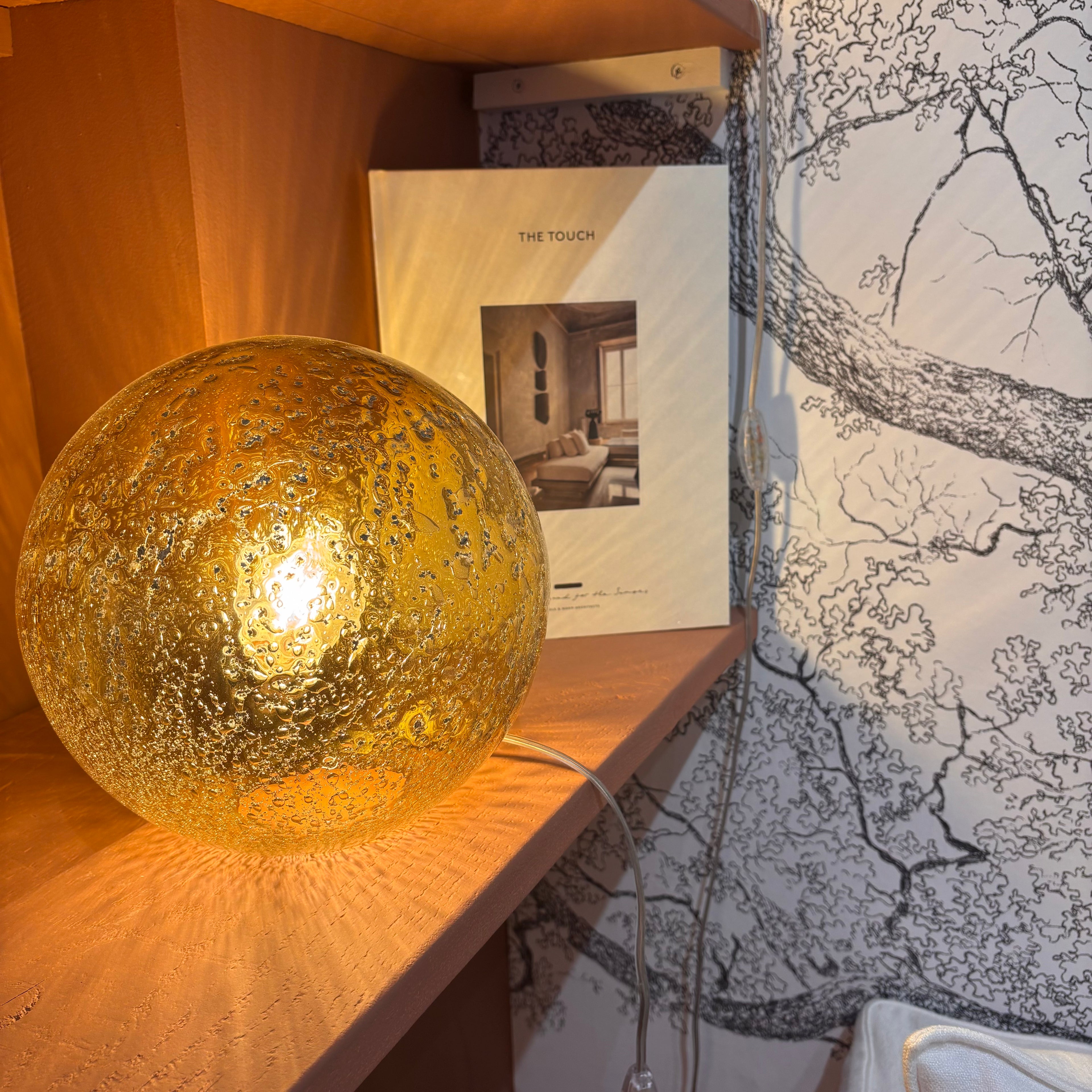 Lampe Sphère - Doré