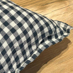 Taie d'oreiller Vichy - Bleu