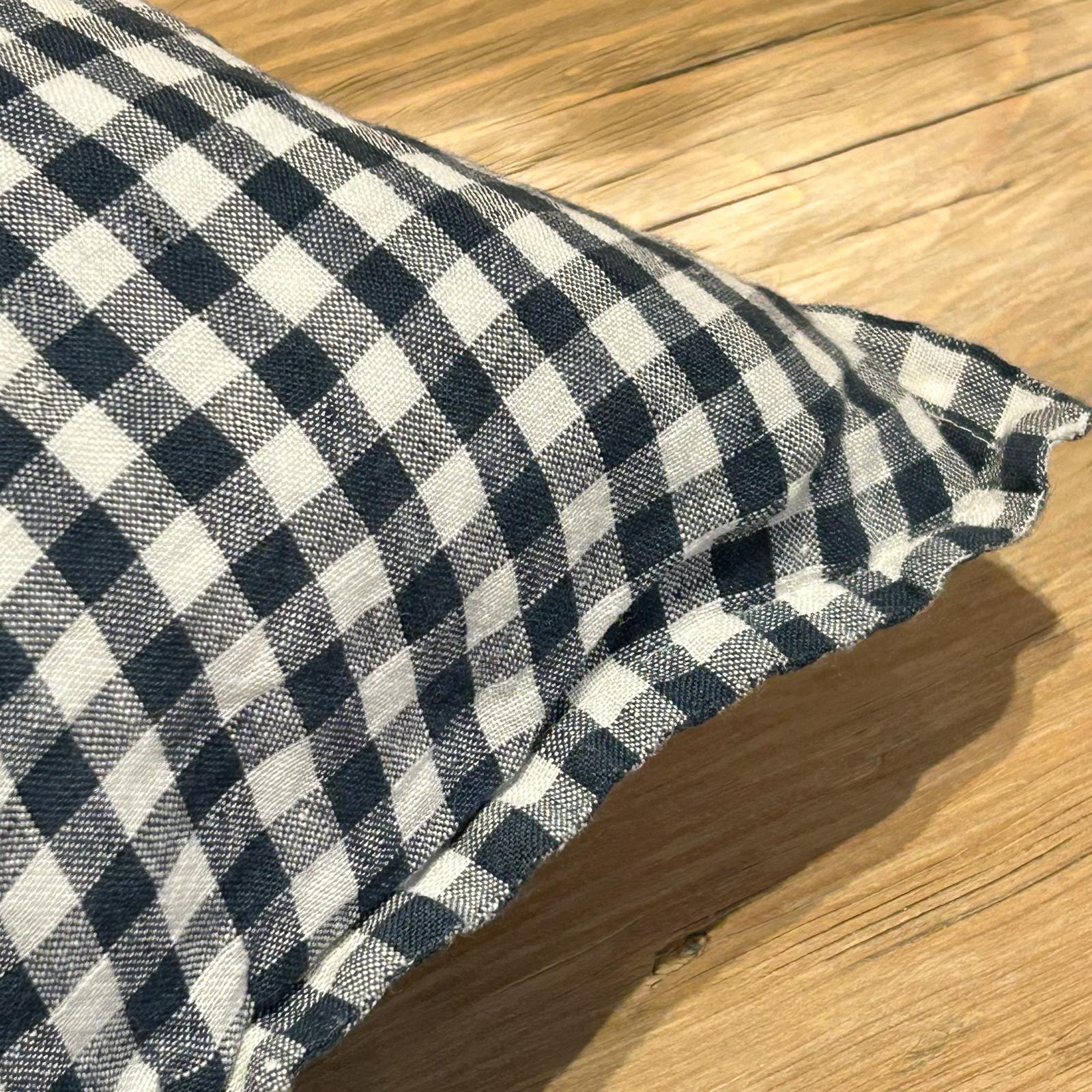 Taie d'oreiller Vichy - Bleu