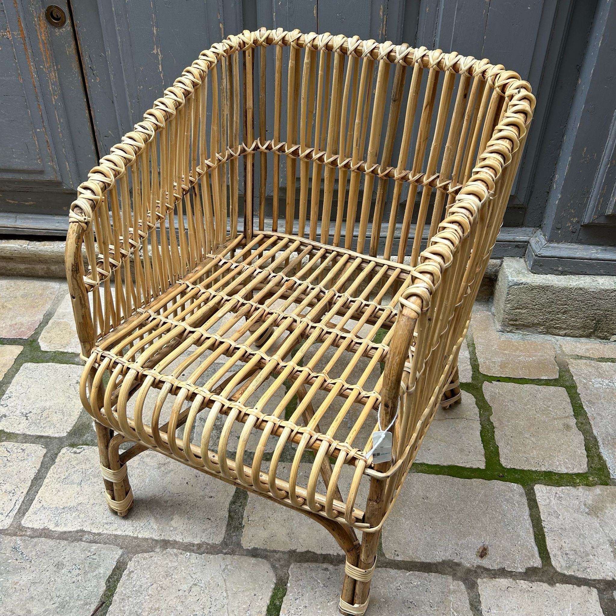 Fauteuil lounge en bambou