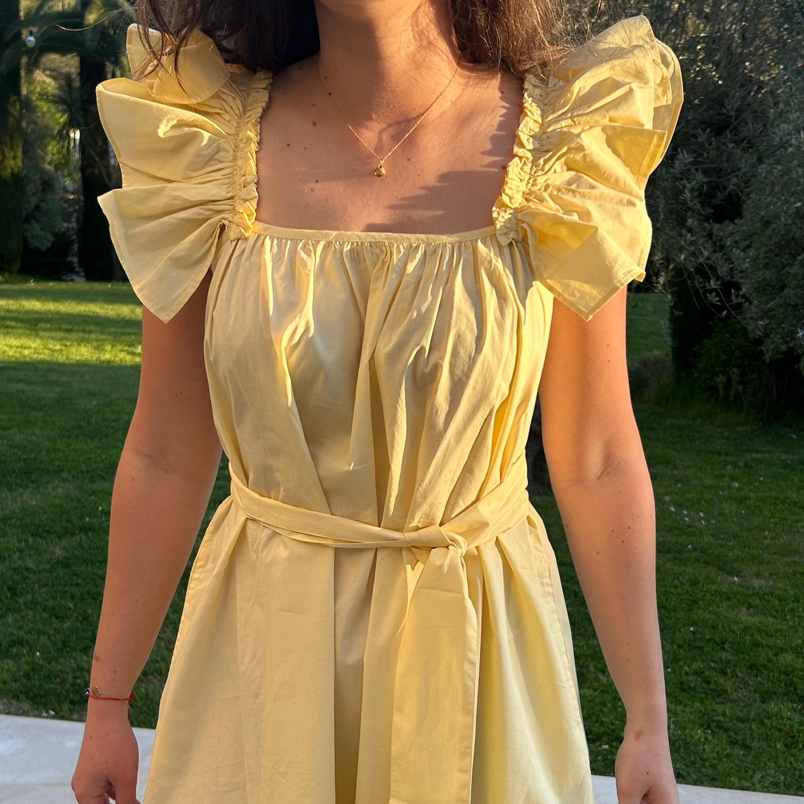 Robe Bianca - Jaune