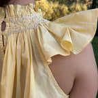 Mykonos top - Yellow