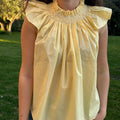 Mykonos top - Yellow