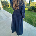 Matteo Dress - Midnight Blue