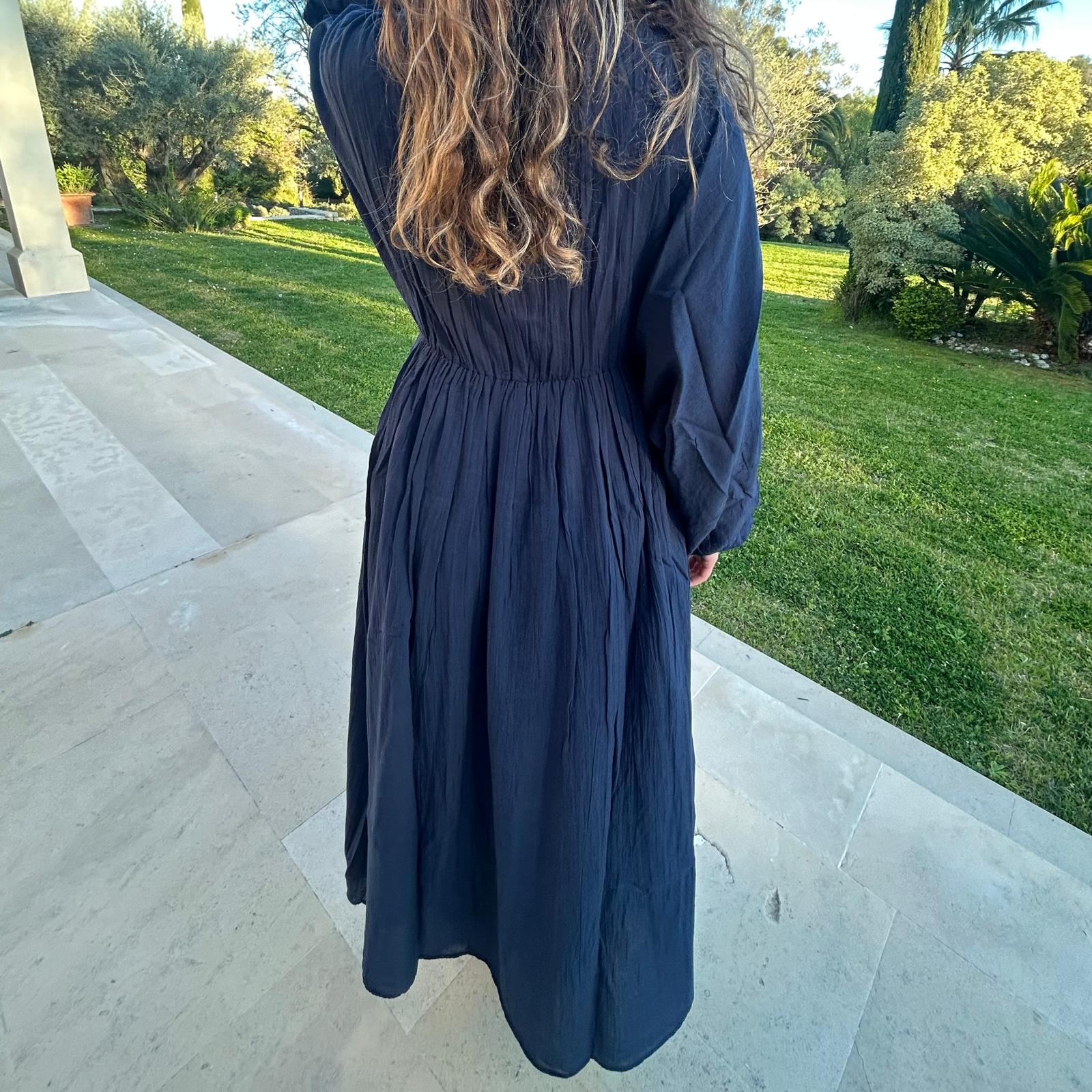 Robe Matteo - Bleu nuit
