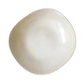 Agadir Deep Plate - Cream