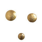 Set de 3 patères Naila - Doré