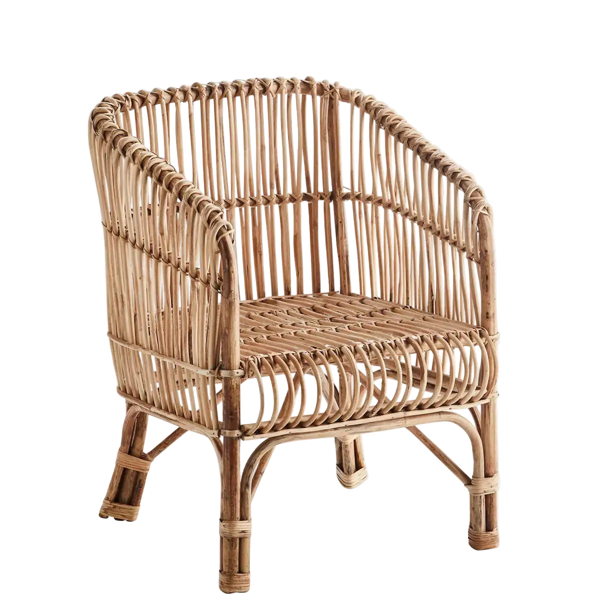 Fauteuil lounge en bambou