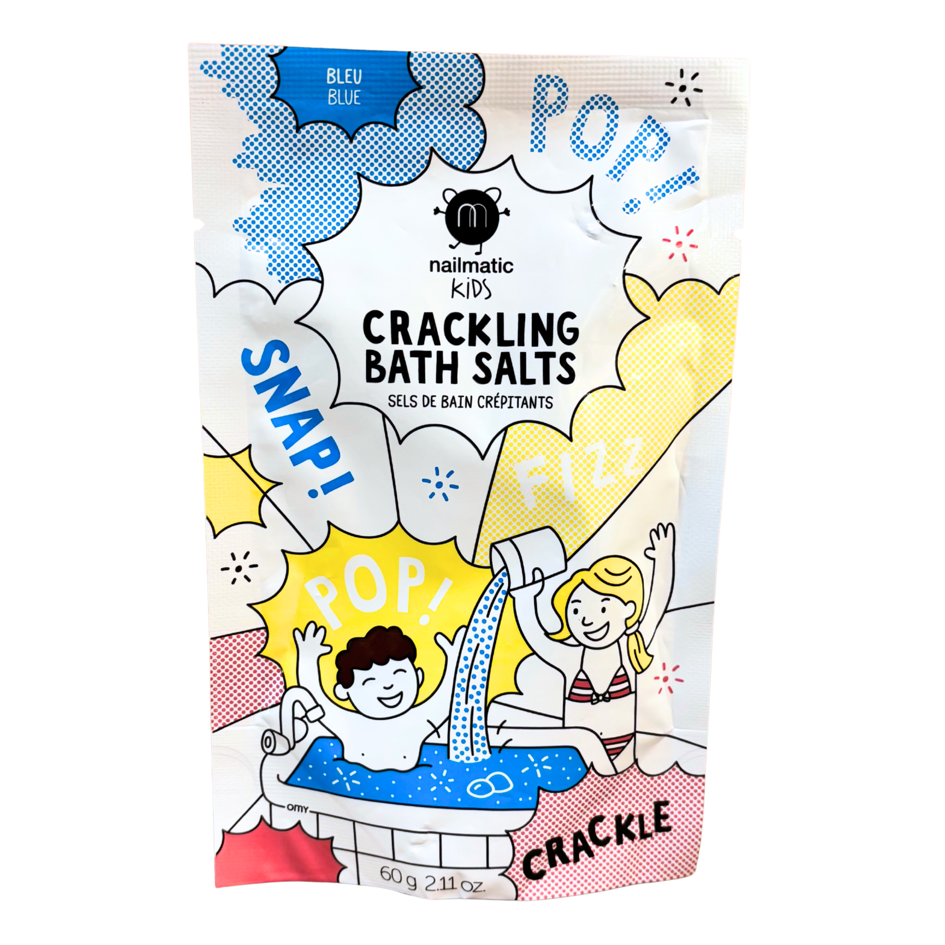 Sels crépitant - Bleu