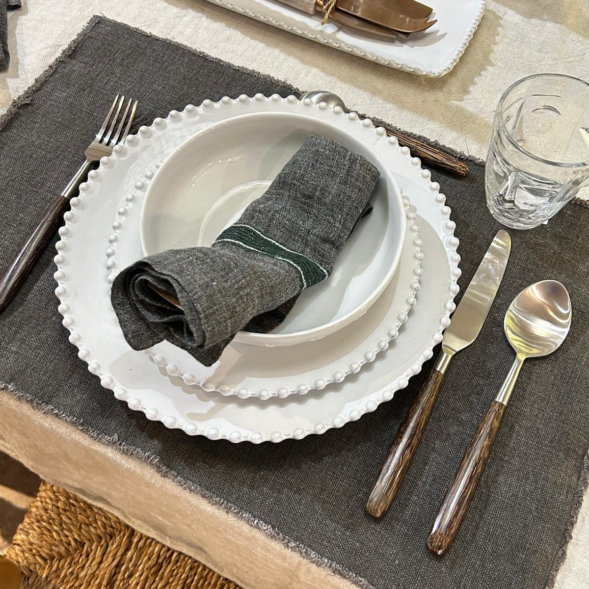 Set de table 100% lin