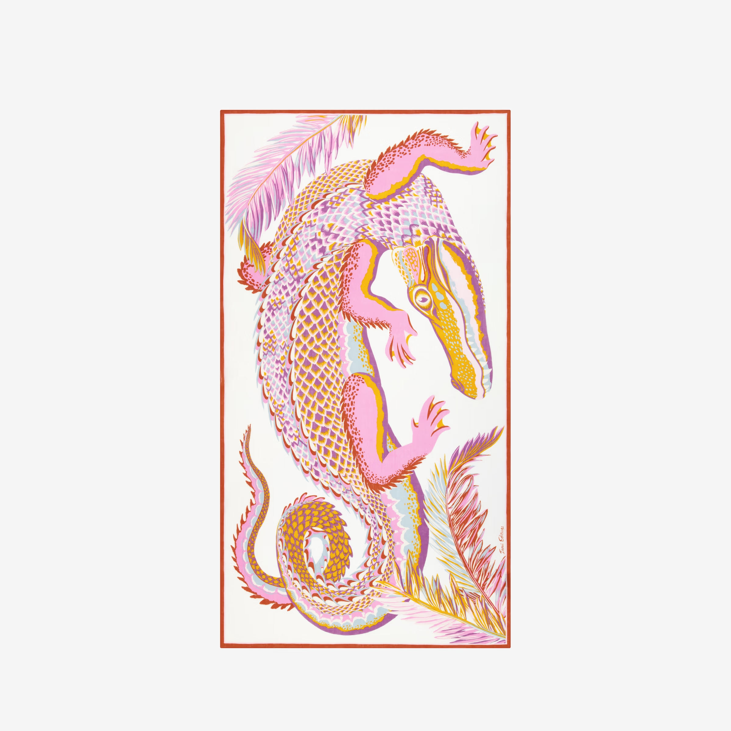 Paréo 100 Inoui  - Croco Blanc