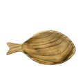 Petit plat poisson en bois