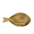 Petit plat poisson en bois