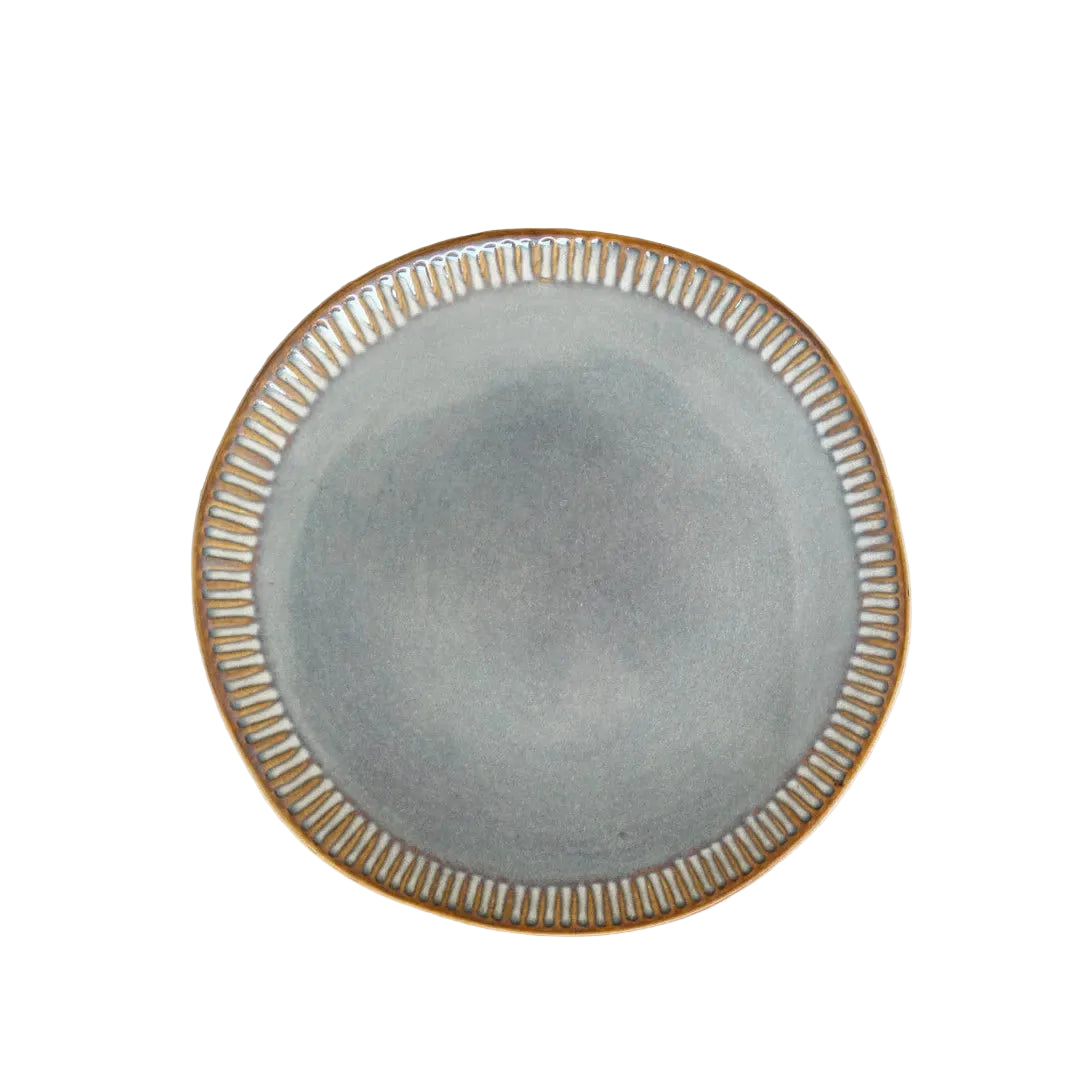 Petite assiette Agadir - Bleu Iode