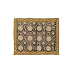 Set de table kantha/ curcuma rond