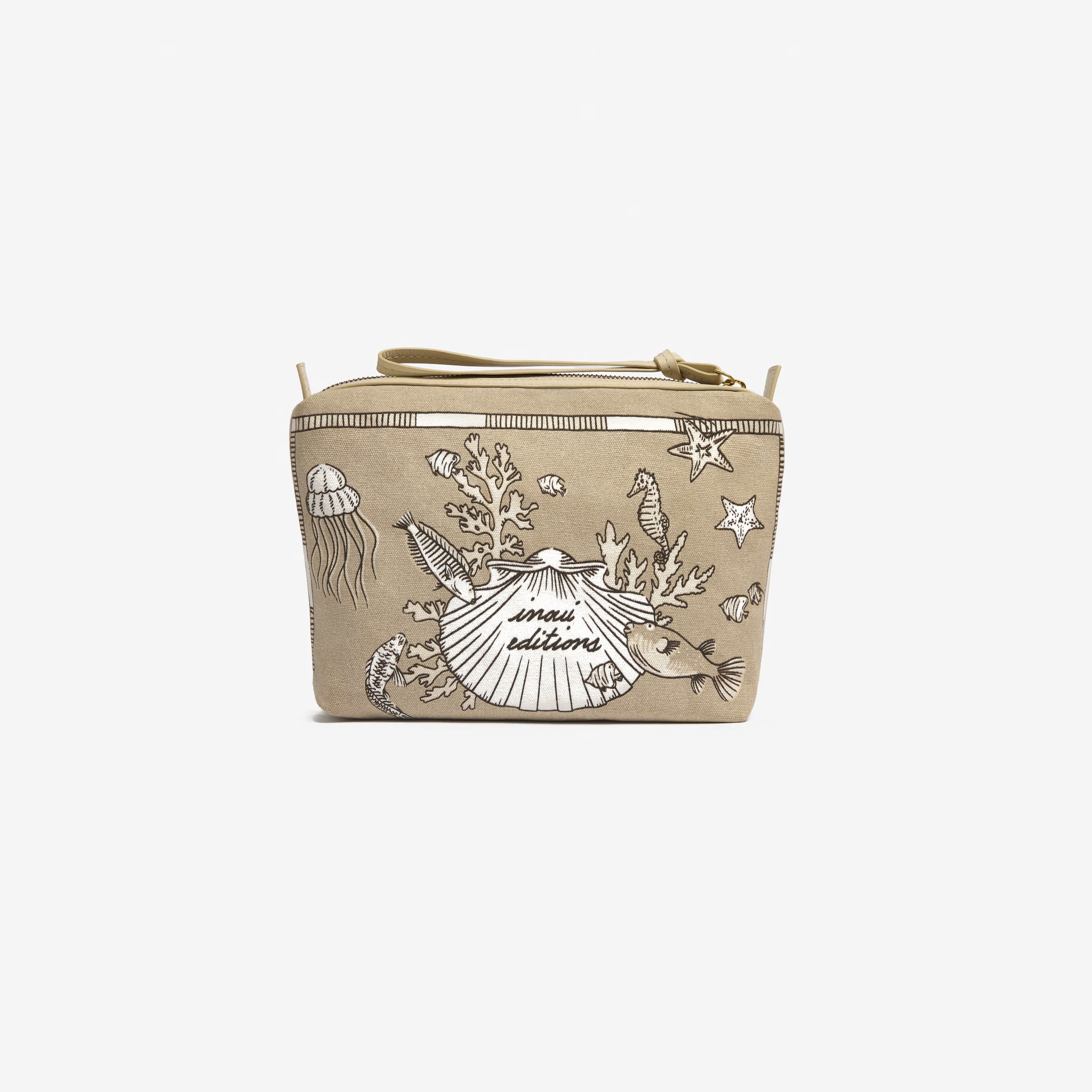 Pochette City Tasca Atlas - Sable